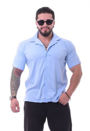 Camisa Boxfit Azul Bebé