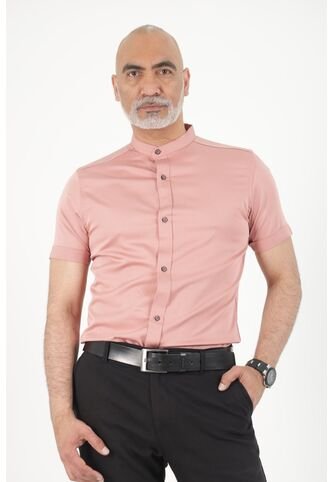 Camisa Seda Fria Palo De Rosa Deusero Camisas Deusero