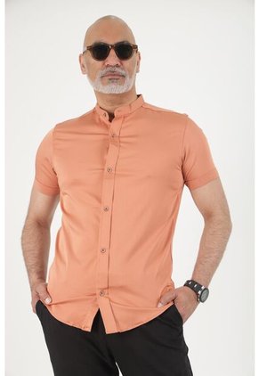 Camisa Seda Fria  Taupe Deusero