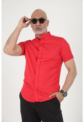 Camisa Seda Fria Rojo Deusero