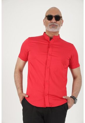 Camisa Seda Fria Rojo Deusero