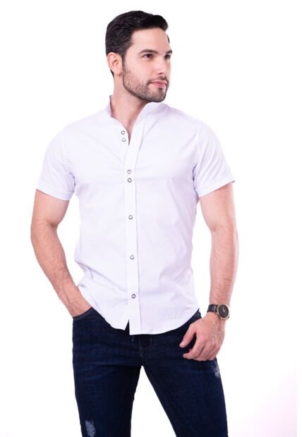 Camisa Popelina Blanco Deusero