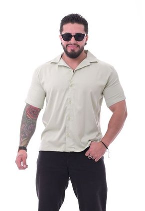 Camisa Boxfit Verde Pistacho