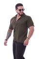 Camisa Boxfit Verde Militar de Camisas Deusero