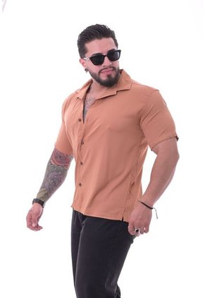 Camisa Boxfit Taupe