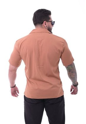 Camisa Boxfit Taupe