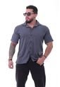 Camisa Boxfit Gris Oscuro de Camisas Deusero