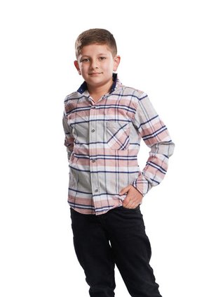 Camisa Leñadora Niño Palo De Rosa Deusero