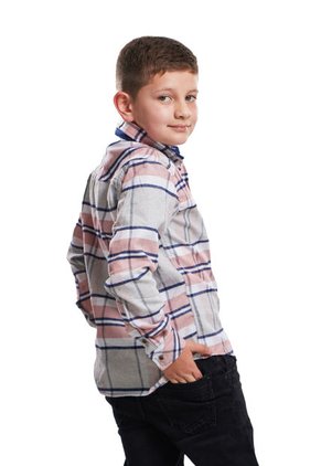 Camisa Leñadora Niño Palo De Rosa Deusero