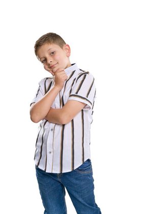 Camisa Niño Rayas Cafe Deusero