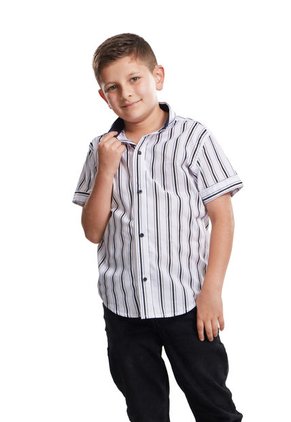 Camisa Niño Rayas Bicolor Deusero