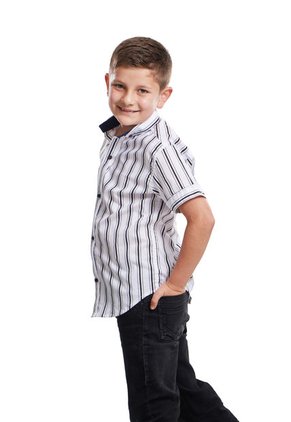 Camisa Niño Rayas Bicolor Deusero