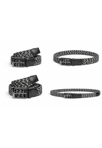 Correa Tejida Eslastica Pemium Gris Carbon Camisas Deusero