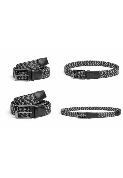 Correa Tejida Eslastica Pemium Gris Carbon