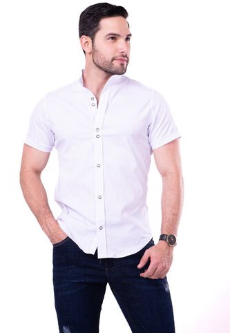 Camisa Popelina Blanco Deusero Camisas Deusero