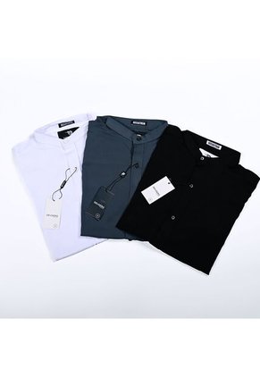 Pack X 3 Blanco + Negro+ Gris Oscuro Deusero