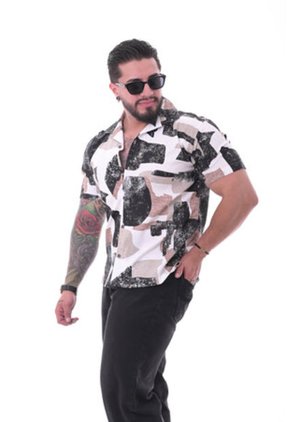 Camisa Boxfit Wall Vibes