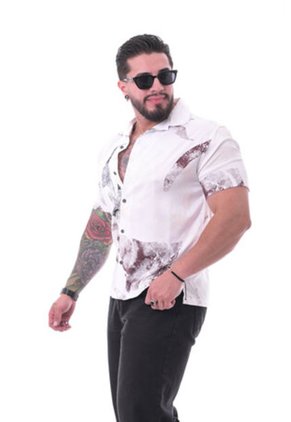 Camisa Boxfit Pétalo Style