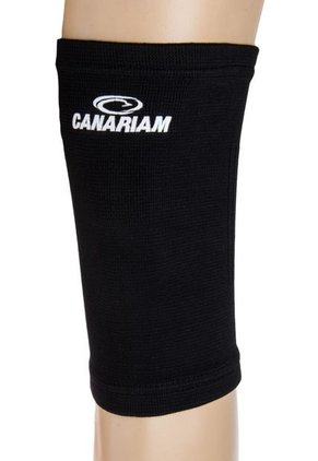 Protector Elástico Negro de Rodilla Canariam