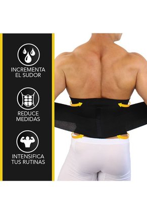 Faja Combo Cinturilla Térmica De Fuerza Reductora De Abdomen + Gel Reductor De Abdomen 120 Ml G9519301