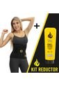 Faja Cinturilla Reductora Avispa Para Hacer Ejercicio Adelgazante Moldeadora Abdomen Para Mujer + Gel Reductor De Abdomen 120 Ml de Canela By Elvira Burgos