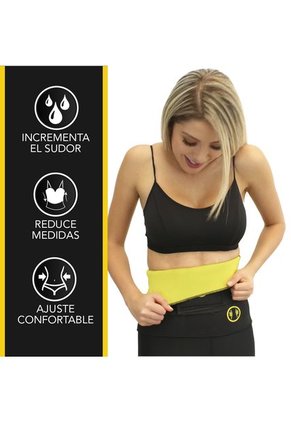 Faja Cinturilla Reductora Avispa Para Hacer Ejercicio Adelgazante Moldeadora Abdomen Para Mujer + Gel Reductor De Abdomen 120 Ml
