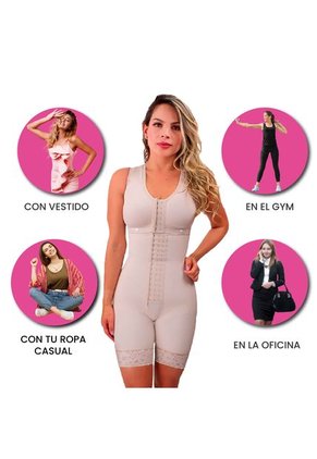 Faja Postquirúrgica De Abdomen Levanta Cola Para Mujer