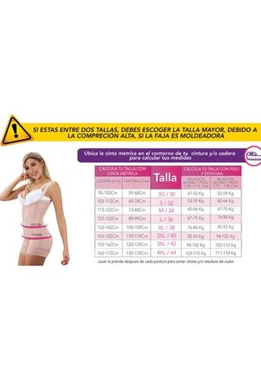 Panty Faja Moldeadora Control Abdomen Con Levanta Cola Efecto Invisible Para Mujer + Cinturilla Reductora Gratis 69300109