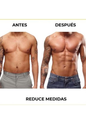 Cinturilla Faja Deportiva De Broches Para Adelgazar Y Moldear Abdomen Para Hombre+ Gel Reductor De Abdomen 120 Ml