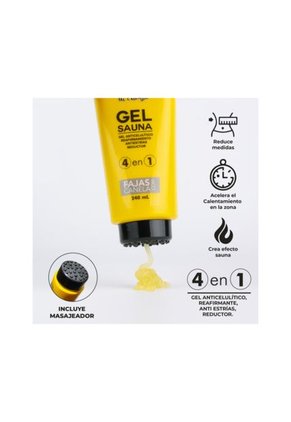 Faja Chaleco Deportivo Térmico Reductor De Abdomen Para Hombre + Gel Reductor De Abdomen 120 Ml