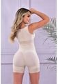 Panty Moldeador Tiro Alto Levantacola Beige 3051 de Canela By Elvira Burgos