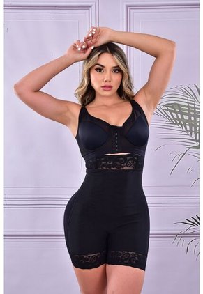 Panty Moldeador Tiro Alto Levantacola Negro 3051
