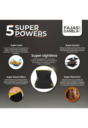 Fajas Cinturilla Termica Reductora Moldeadora De Abdomen Para Mujer SHAPERS