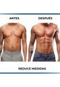 Faja Chaleco Deportivo Térmico Reductor De Abdomen Para Hombre + Gel Reductor De Abdomen 120 Ml de Canela By Elvira Burgos