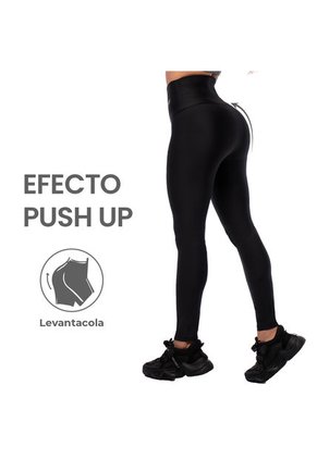 Leggins Pretina Termica Reductora Cintura Alta Deportivo Levanta Cola Para Mujer