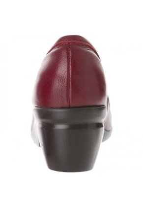 Zapato Casual Caprino Rojo Oscuro