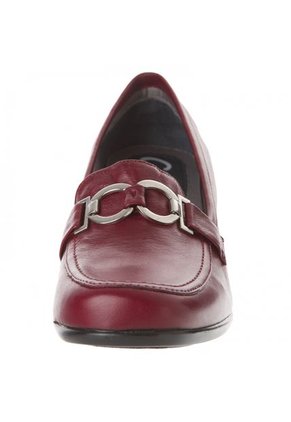 Zapato Casual Caprino Rojo Oscuro