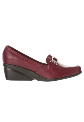 Zapato Casual Caprino Rojo Oscuro