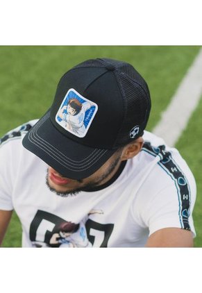 Gorra Malla Capslab Captain Tsubasa Supercampeones Tsubasa Black