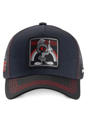 Gorra Malla Capslab Looney Tunes Marvin The Martian El Marciano Gris