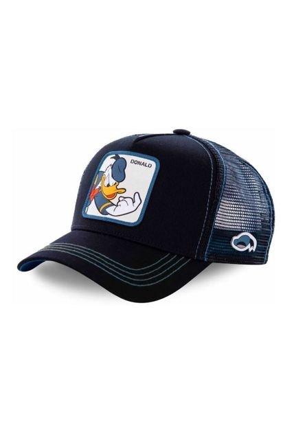 Gorra Malla Capslab Disney Pato Donald Black Blue