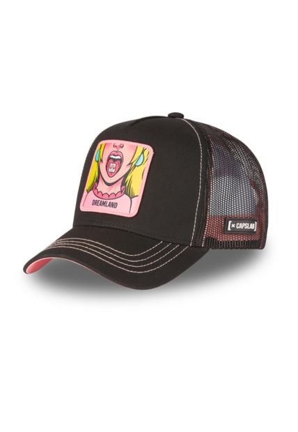 Gorra Malla Capslab Pop Icon Dreamland - Black Pink