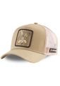 Gorra Malla Capslab Looney Tunes Wile E. Coyote Beige de Capslab