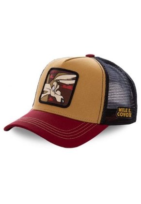 Gorra Malla Capslab Looney Tunes Coyote Orange Red