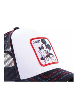 Gorra Malla Capslab Disney Mickey Black White