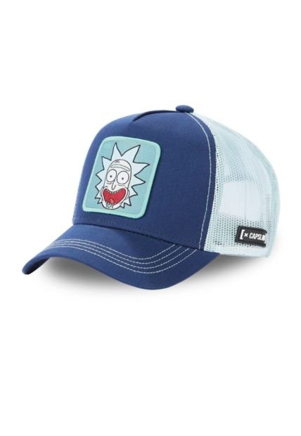 Gorra Malla Capslab Rick And Morty - Rick Blue