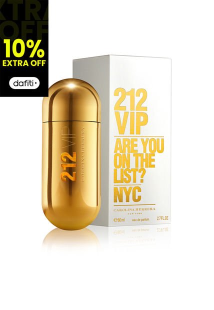 Perfume 212 Vip De Carolina Herrera Para Mujer 80 Ml