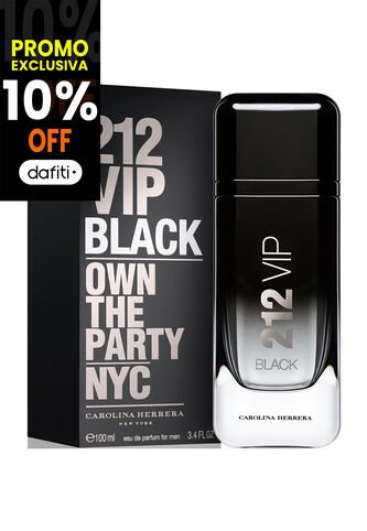 Perfume 212 Vip Black De Carolina Herrera Para Hombre 100 Ml Carolina Herrera