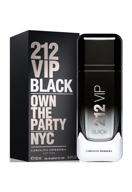 Perfume 212 Vip Black De Carolina Herrera Para Hombre 100 Ml