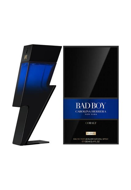 Perfume Bad Boy Le Parfum Cobalt Elixir De Carolina Herrera Para Hombre 100 Ml